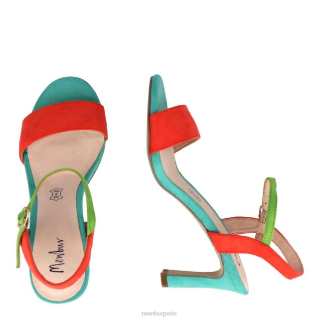 Menbur femmes bellussi DVZ86501 chaussure chic et décontractée vert