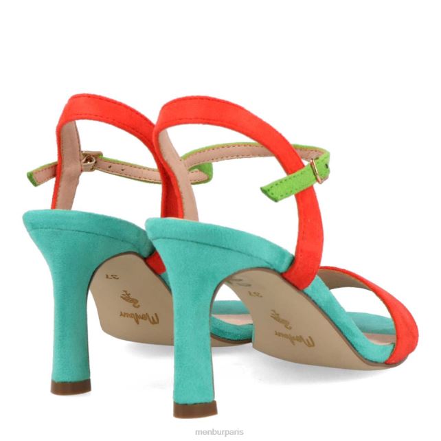 Menbur femmes bellussi DVZ86501 chaussure chic et décontractée vert