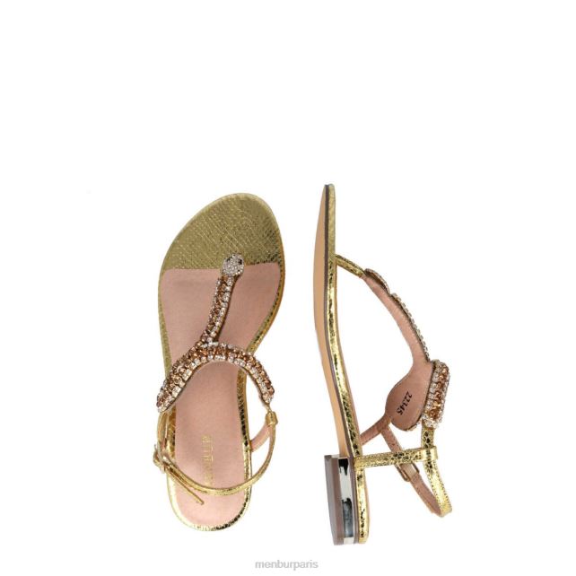 Menbur femmes bertagia DVZ86470 chaussure chic et décontractée or