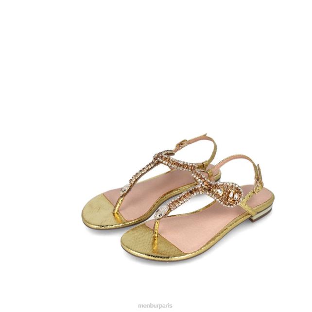 Menbur femmes bertagia DVZ86470 chaussure chic et décontractée or