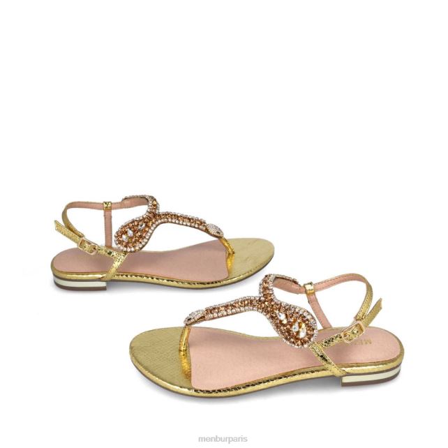 Menbur femmes bertagia DVZ86470 chaussure chic et décontractée or