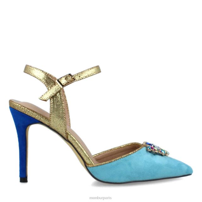 Menbur femmes bertigaro DVZ863135 chaussure chic et décontractée bleu moyen