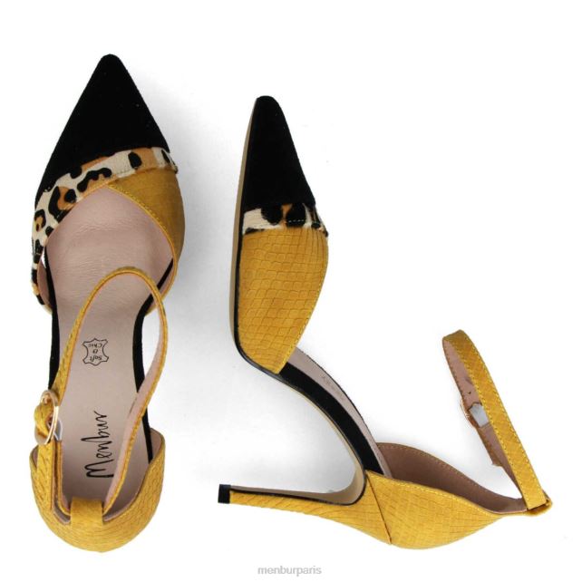 Menbur femmes bisenti DVZ86510 chaussure chic et décontractée jaune