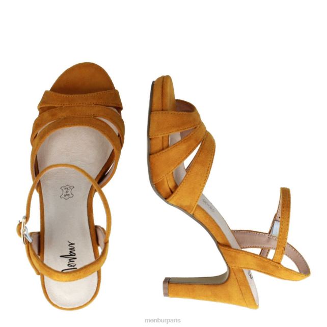 Menbur femmes bitritto DVZ863316 chaussure chic et décontractée jaune