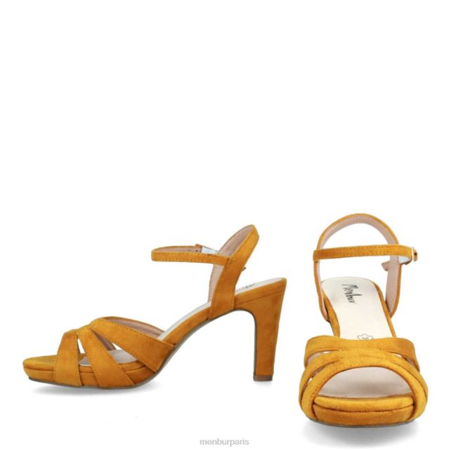 Menbur femmes bitritto DVZ863316 chaussure chic et décontractée jaune