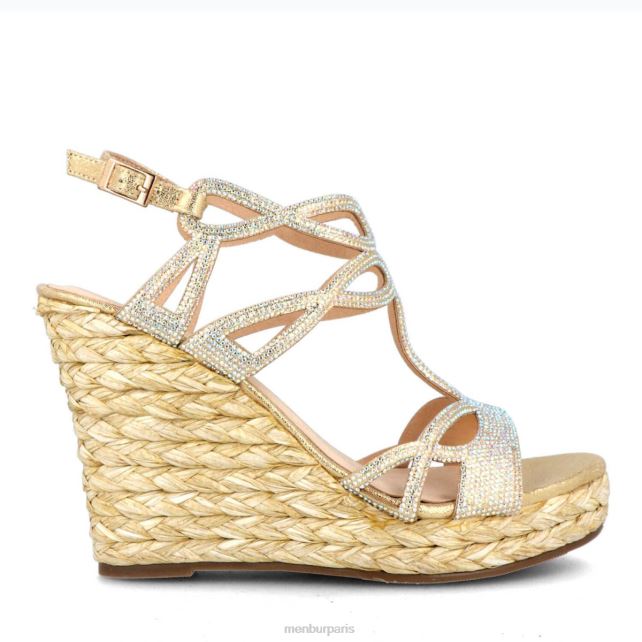 Menbur femmes bitti DVZ86533 chaussure chic et décontractée or