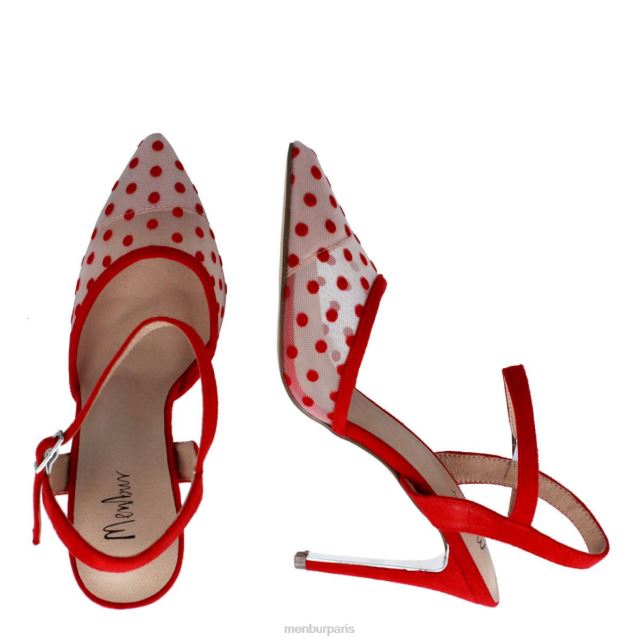 Menbur femmes blavy DVZ863344 chaussure chic et décontractée rouge