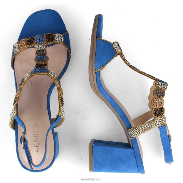 Menbur femmes bolano DVZ863576 chaussure chic et décontractée bleu clair