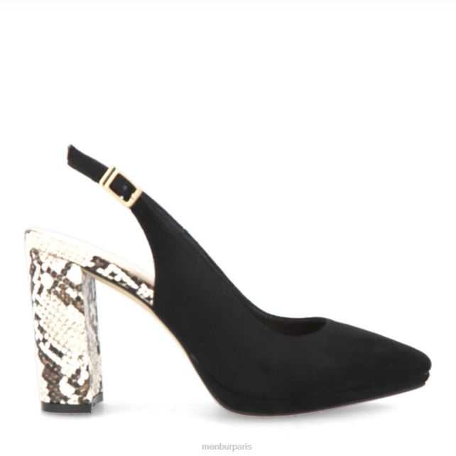 Menbur femmes bomérano DVZ86486 chaussure chic et décontractée noir