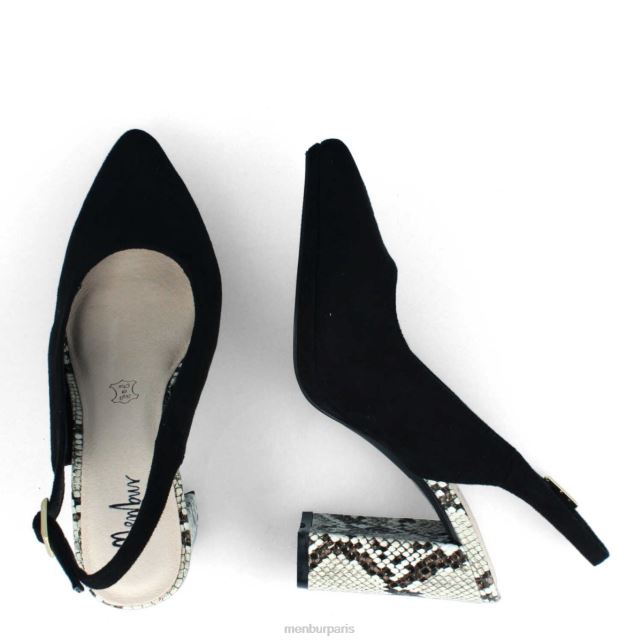 Menbur femmes bomérano DVZ86486 chaussure chic et décontractée noir