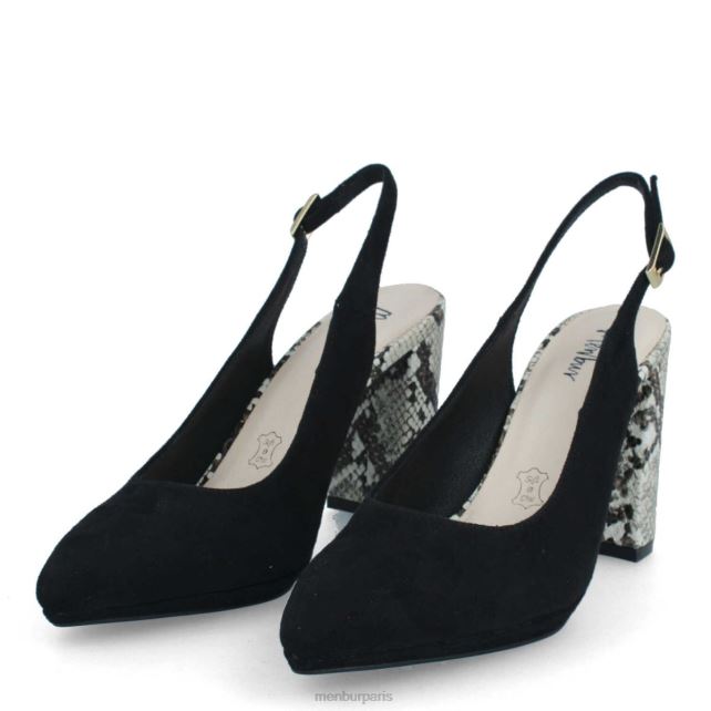 Menbur femmes bomérano DVZ86486 chaussure chic et décontractée noir