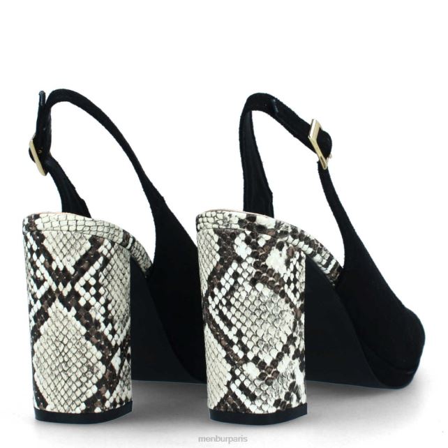 Menbur femmes bomérano DVZ86486 chaussure chic et décontractée noir