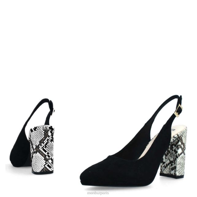 Menbur femmes bomérano DVZ86486 chaussure chic et décontractée noir