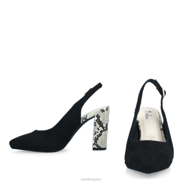 Menbur femmes bomérano DVZ86486 chaussure chic et décontractée noir