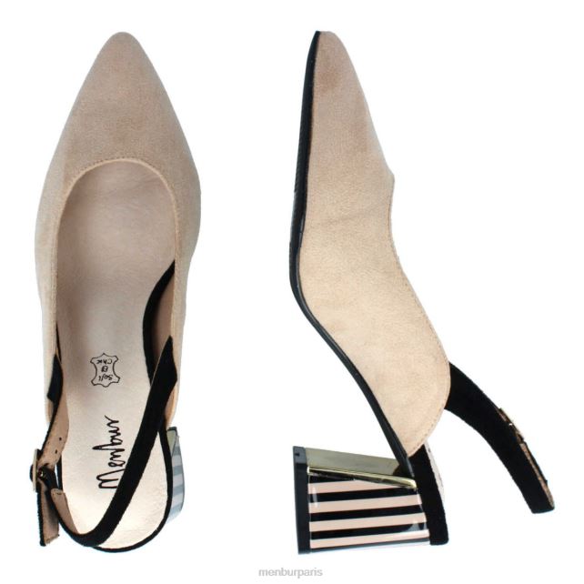 Menbur femmes bonavicine DVZ86227 chaussure chic et décontractée beige