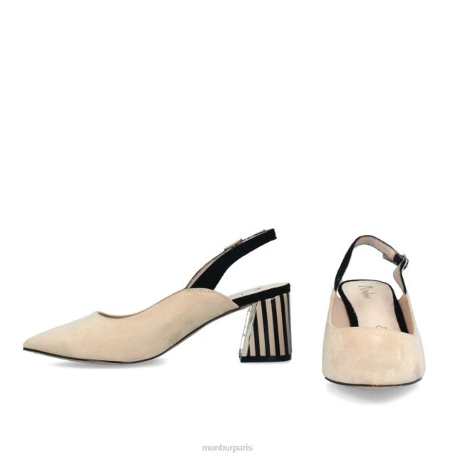 Menbur femmes bonavicine DVZ86227 chaussure chic et décontractée beige