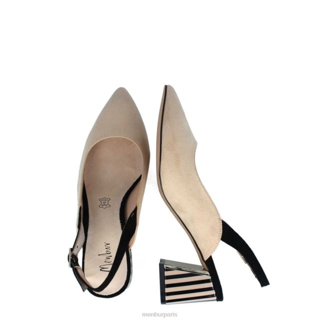 Menbur femmes bonavicine DVZ86227 chaussure chic et décontractée beige