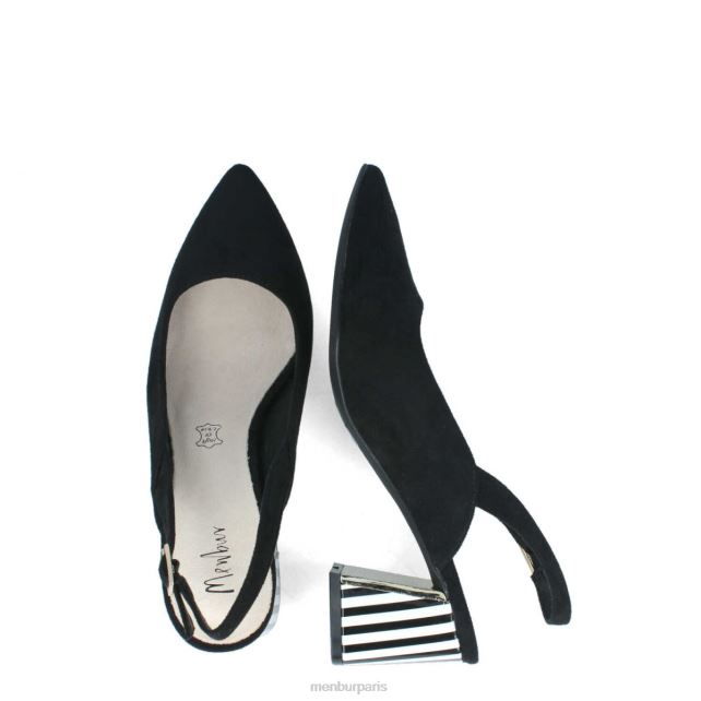 Menbur femmes bonavicine DVZ863059 chaussure chic et décontractée noir