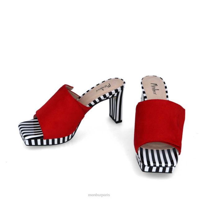 Menbur femmes bosellina DVZ863537 chaussure chic et décontractée rouge