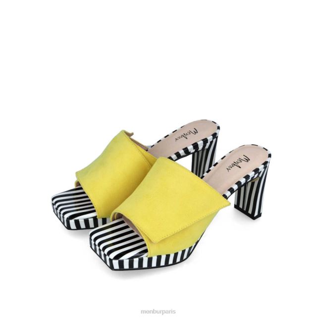 Menbur femmes bosellina DVZ863538 chaussure chic et décontractée jaune