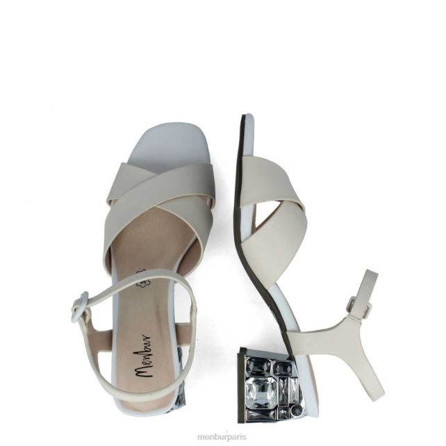Menbur femmes bris DVZ863124 chaussure chic et décontractée blanc