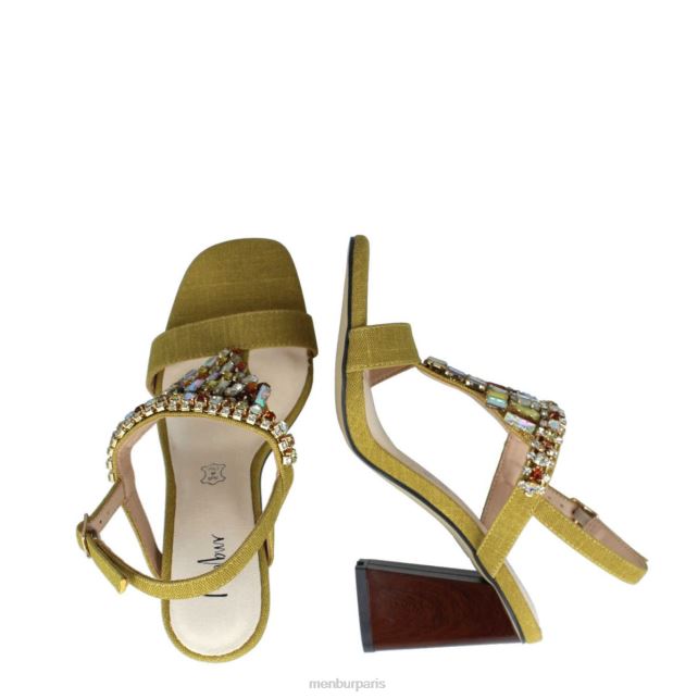 Menbur femmes bronze DVZ863094 chaussure chic et décontractée jaune
