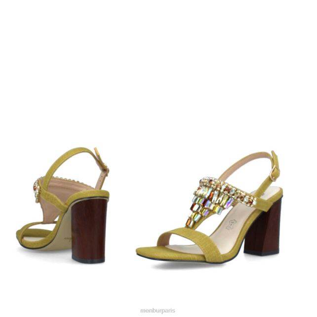 Menbur femmes bronze DVZ863094 chaussure chic et décontractée jaune