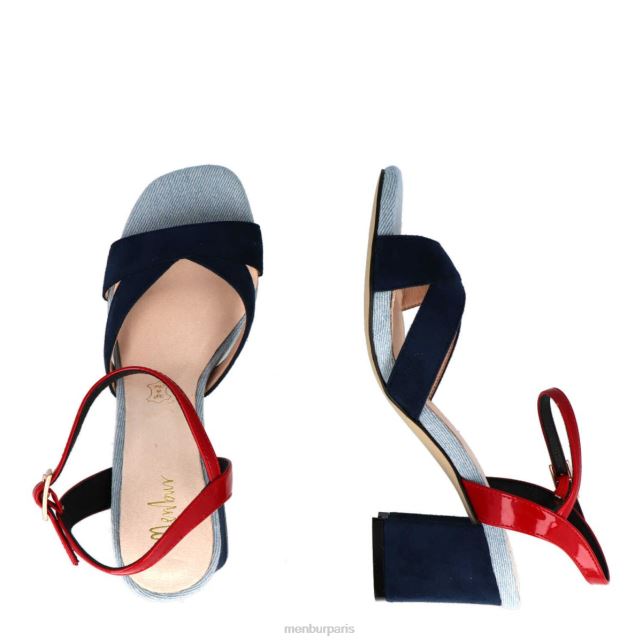 Menbur femmes bruman DVZ86419 chaussure chic et décontractée bleu moyen