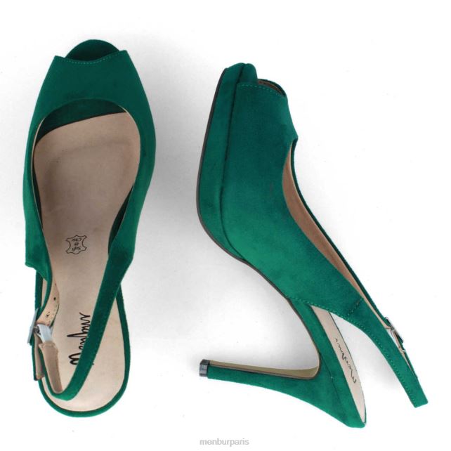 Menbur femmes busana DVZ86299 chaussure chic et décontractée vert