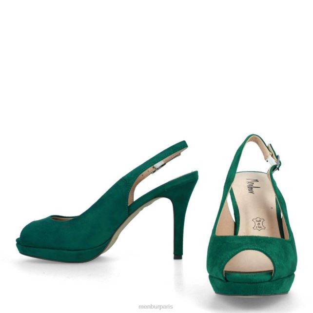 Menbur femmes busana DVZ86299 chaussure chic et décontractée vert