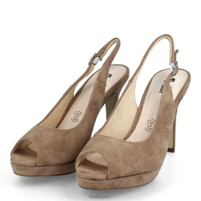 Menbur femmes busana DVZ863198 chaussure chic et décontractée beige