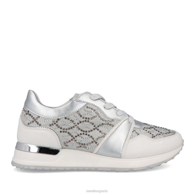 Menbur femmes cadarais DVZ86538 chaussure chic et décontractée argent