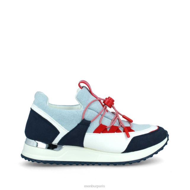 Menbur femmes calabre DVZ86429 chaussure chic et décontractée bleu moyen