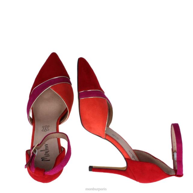 Menbur femmes calciné DVZ86266 chaussure chic et décontractée rouge