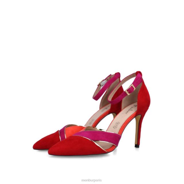 Menbur femmes calciné DVZ86266 chaussure chic et décontractée rouge
