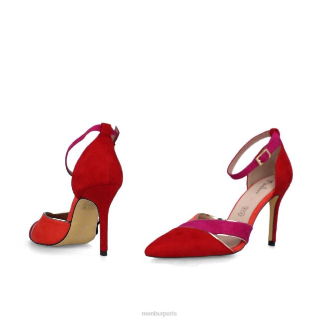 Menbur femmes calciné DVZ86266 chaussure chic et décontractée rouge