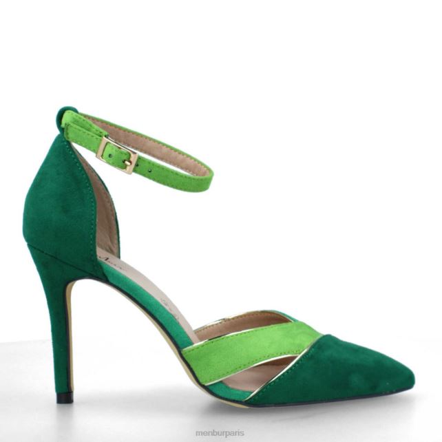 Menbur femmes calciné DVZ863132 chaussure chic et décontractée vert