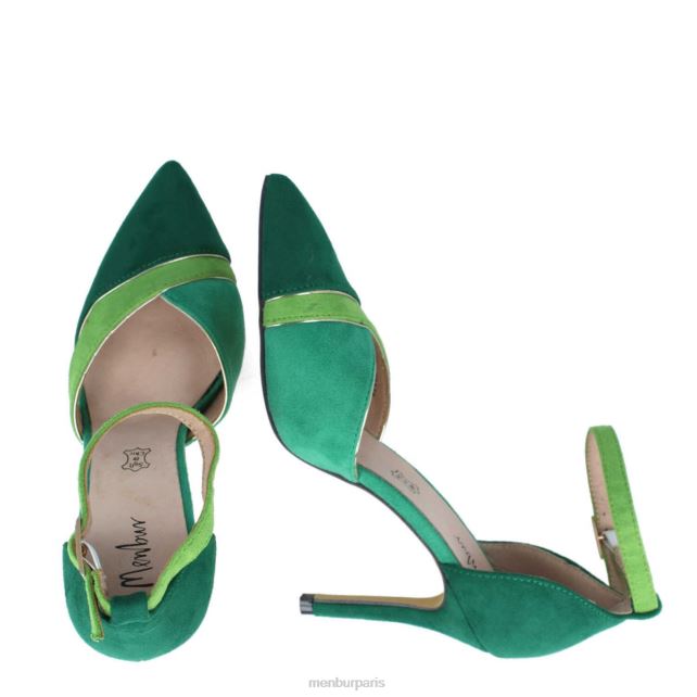 Menbur femmes calciné DVZ863132 chaussure chic et décontractée vert