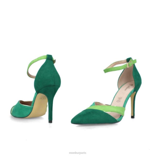 Menbur femmes calciné DVZ863132 chaussure chic et décontractée vert