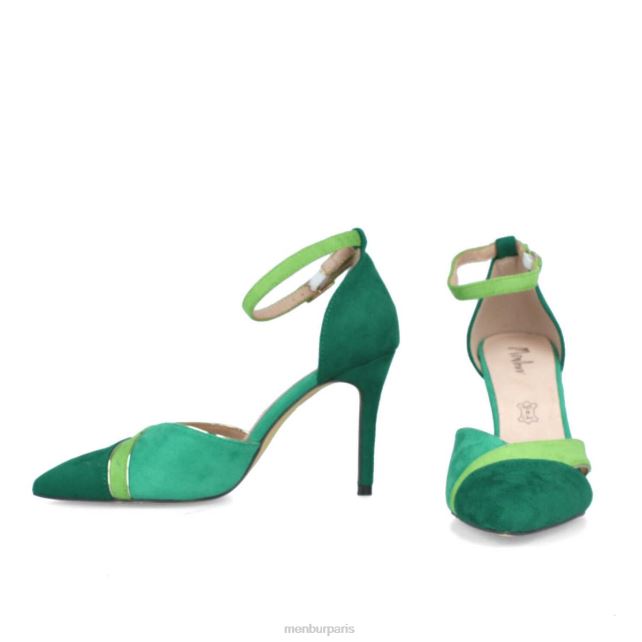 Menbur femmes calciné DVZ863132 chaussure chic et décontractée vert