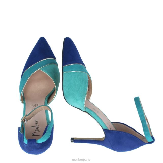 Menbur femmes calciné DVZ863133 chaussure chic et décontractée bleu moyen