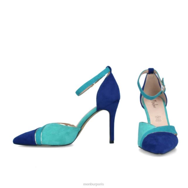 Menbur femmes calciné DVZ863133 chaussure chic et décontractée bleu moyen