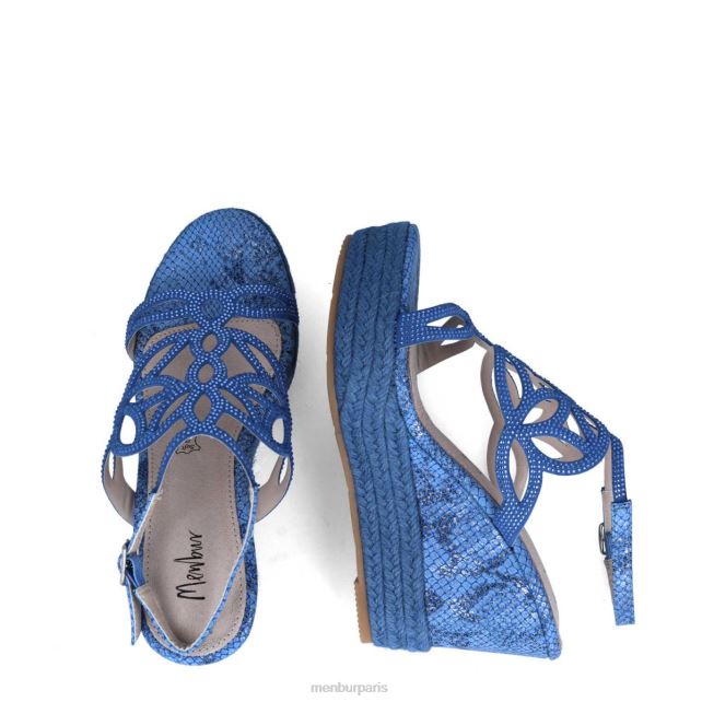 Menbur femmes calo DVZ86310 chaussure chic et décontractée bleu clair