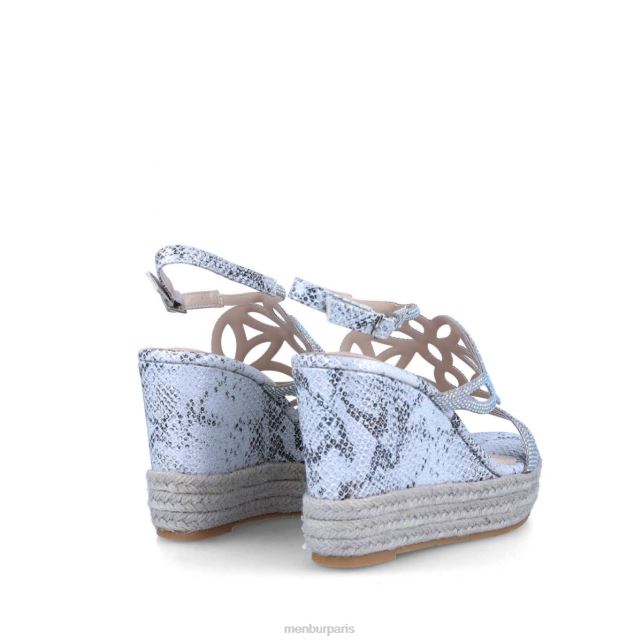 Menbur femmes calo DVZ863219 chaussure chic et décontractée argent