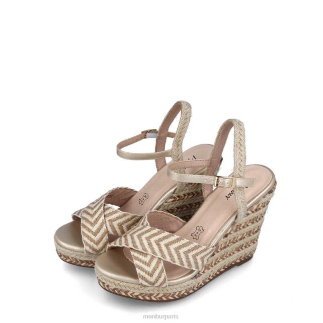 Menbur femmes campofilone DVZ863079 chaussure chic et décontractée or