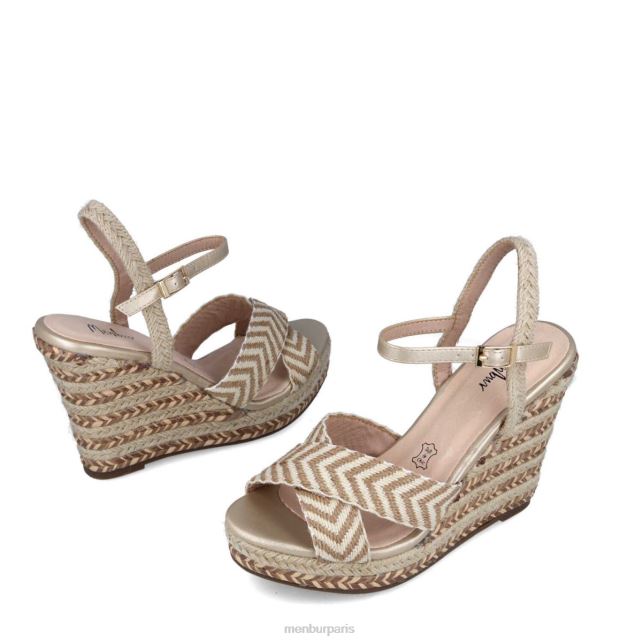 Menbur femmes campofilone DVZ863079 chaussure chic et décontractée or