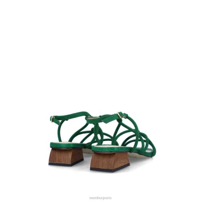 Menbur femmes capiton DVZ863548 chaussure chic et décontractée vert