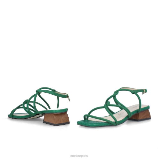 Menbur femmes capiton DVZ863548 chaussure chic et décontractée vert