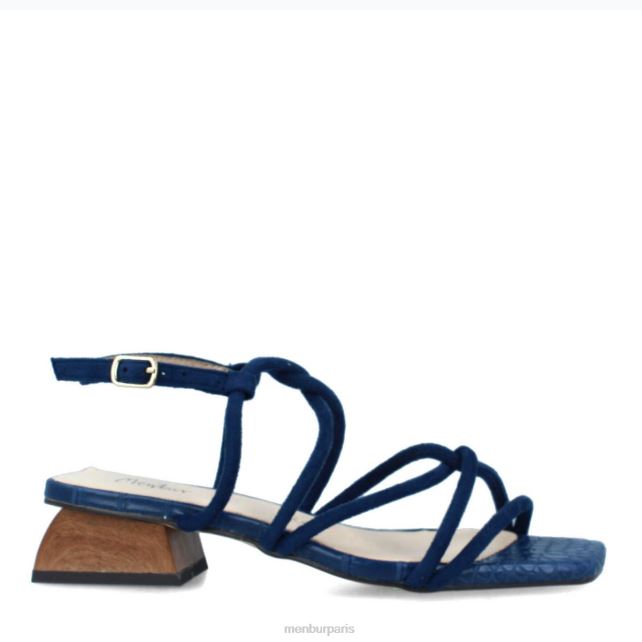 Menbur femmes capiton DVZ86481 chaussure chic et décontractée bleu foncé