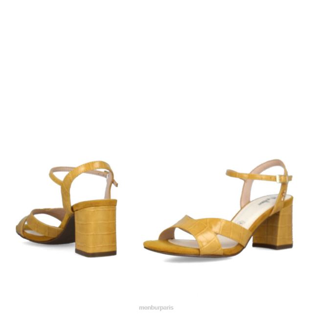 Menbur femmes capodimonte DVZ863129 chaussure chic et décontractée jaune